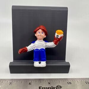 Vintage 1990 Burger King Kids Club Gang Boy Sitting with Fries Figure Only
